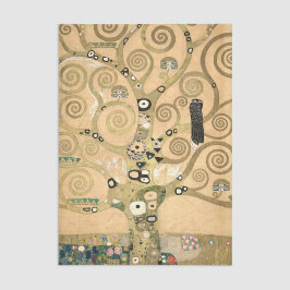 Papel De Seda Gustav Klimt - A árvore da vida, Stoclet Frieze