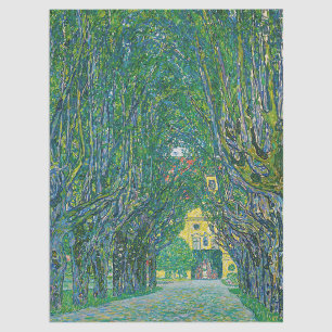 Papel De Seda Gustav Klimt - Avenida no Park Schloss Kammer