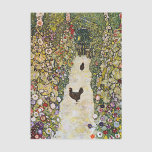 Papel De Seda Gustav Klimt - Caminho do Jardim com Galinhas<br><div class="desc">Caminho do Jardim com Galinhas - Gustav Klimt,  Petróleo na Canvas,  1916</div>