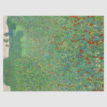 Papel De Seda Gustav Klimt - Campo Poppy<br><div class="desc">Poppy Field / Field of Poppies - Gustav Klimt,  Oil on Canvas,  1907</div>