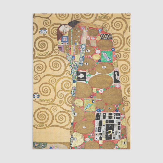 Papel De Seda Gustav Klimt - Fulfillment, Stoclet Frieze (Criador carregado)