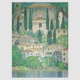 Papel De Seda Gustav Klimt - Igreja em Cassone