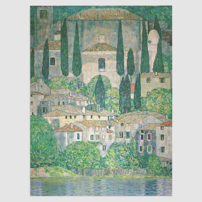 Papel De Seda Gustav Klimt - Igreja em Cassone (Criador carregado)