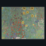 Papel De Seda Gustav Klimt | Jardim de Fazenda com girassóis (19<br><div class="desc">Gustav Klimt | Jardim de Fazenda com girassóis (1907)</div>