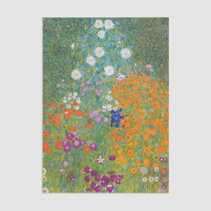 Papel De Seda Gustav Klimt - Jardim Flor