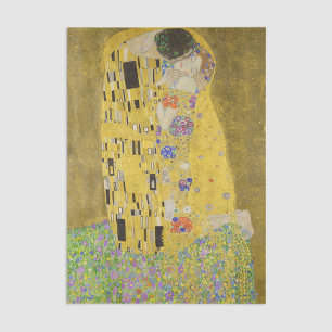 Papel De Seda Gustav Klimt - O Beijo