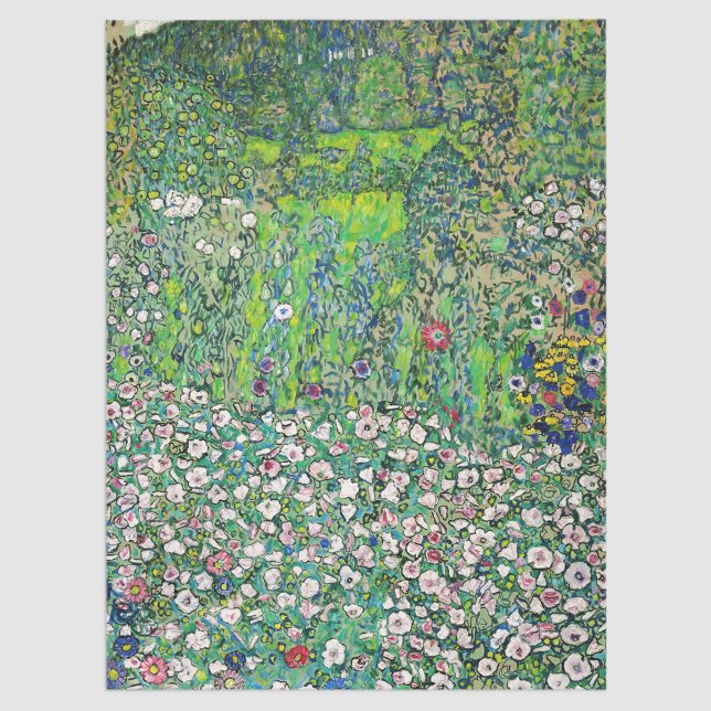 Papel De Seda Gustav Klimt - Paisagem e Caipira Hortícolas (Criador carregado)