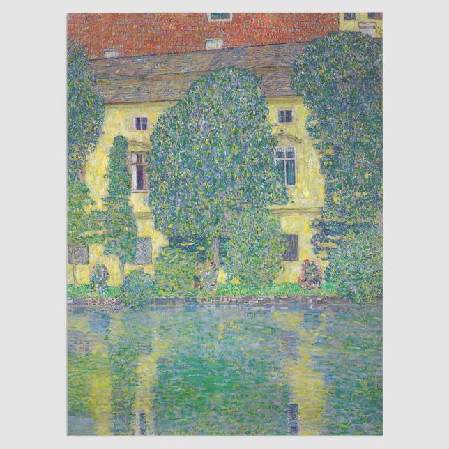 Papel De Seda Gustav Klimt - Schloss Kammer am Attersee III (Criador carregado)