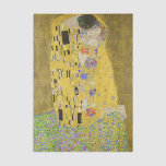 Papel De Seda Gustav Klimt - The Biss<br><div class="desc">Kuss Beijo/Der - Gustav Klimt em 1907-1908</div>