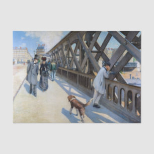 Papel De Seda Gustave Caillebotte - Le Pont de l'Europe