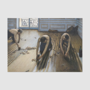 Papel De Seda Gustave Caillebotte - Os Rasquetes de Soalho