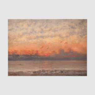 Papel De Seda Gustave Courbet - Sunset