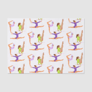 Papel De Seda Gymnase pula festa de aniversário de Cartãs Gif
