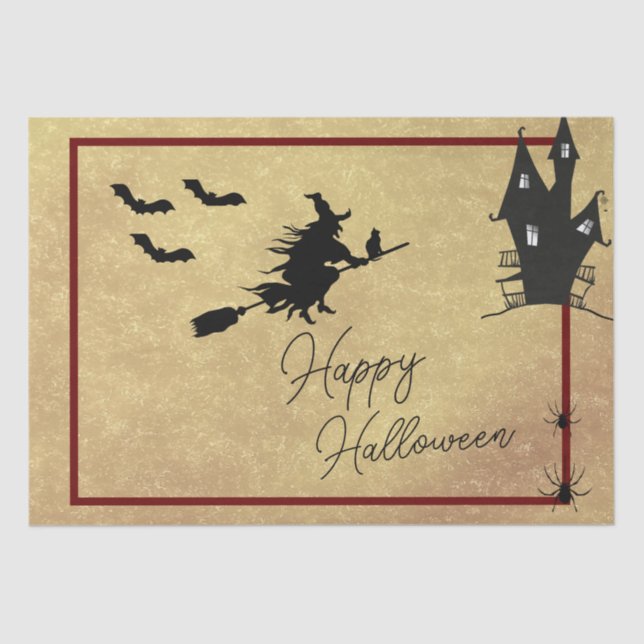 Papel De Seda Halloween (Frente )