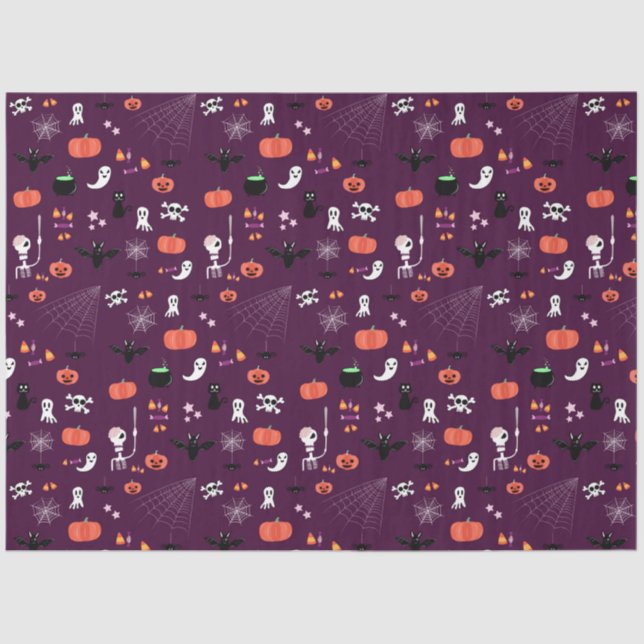 Papel De Seda Halloween (Frente )