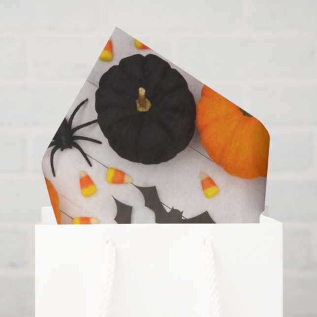 Papel De Seda Halloween (Sacola de presentes)