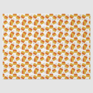Papel De Seda Halloween Candy Corn