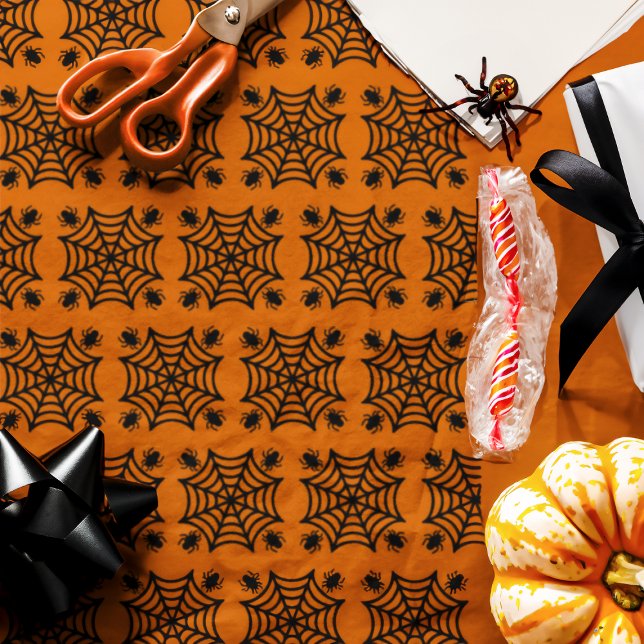 Papel De Seda Halloween de teia (Criador carregado)