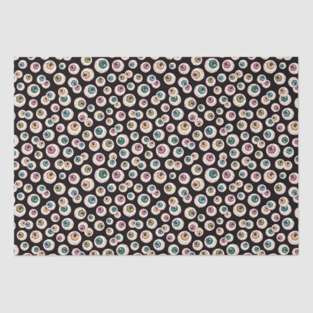 Papel De Seda Halloween Eyebolas (Frente )