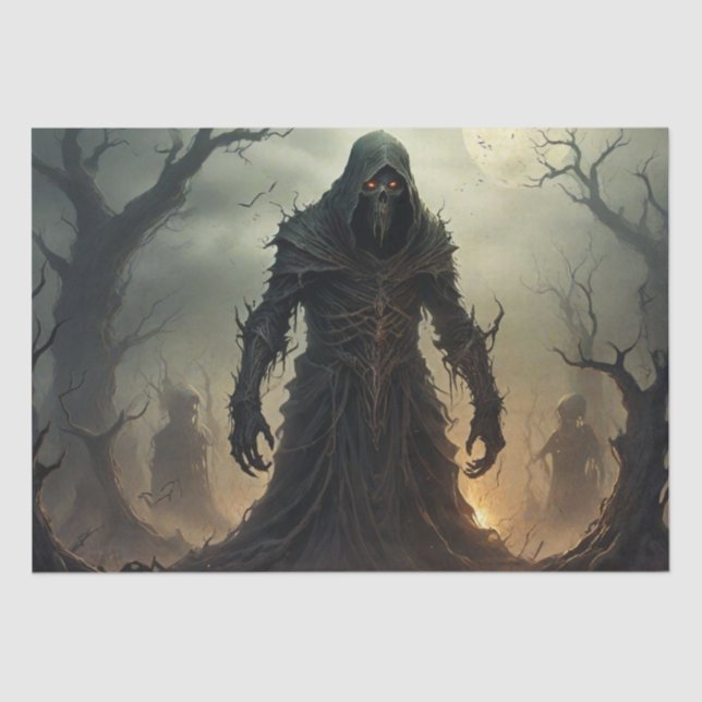 Papel De Seda Halloween Ghoul (Frente )