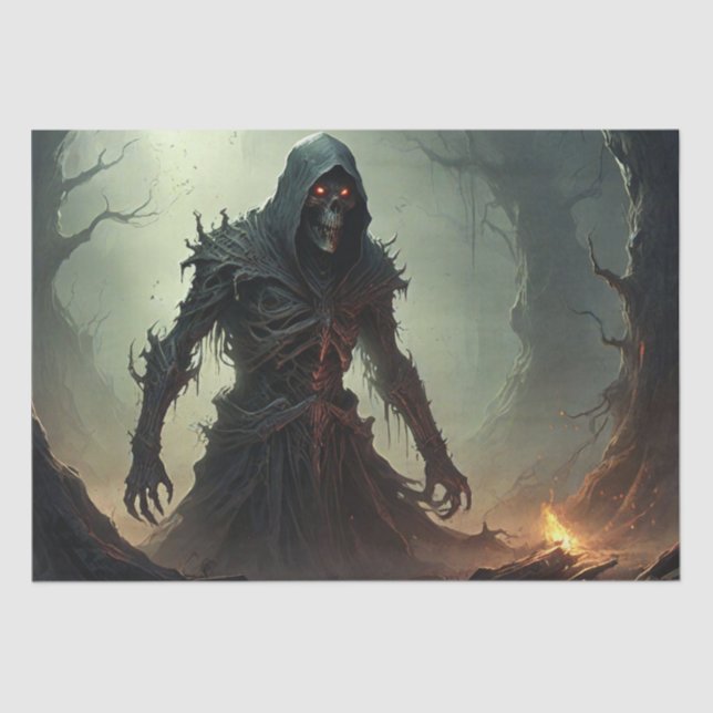 Papel De Seda Halloween Ghoul (Frente )