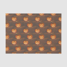 Papel De Seda Halloween Jack O'Lantern Pumpkin Lifelike