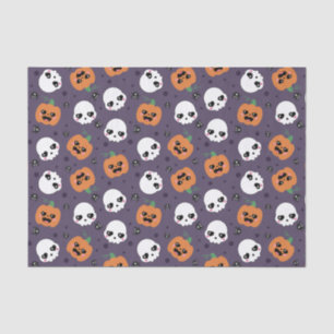 Papel De Seda Halloween Kawaii Pattern