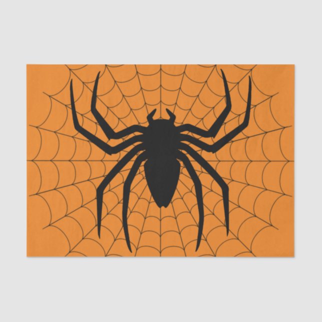 Papel De Seda Halloween Spider Paper (Frente )