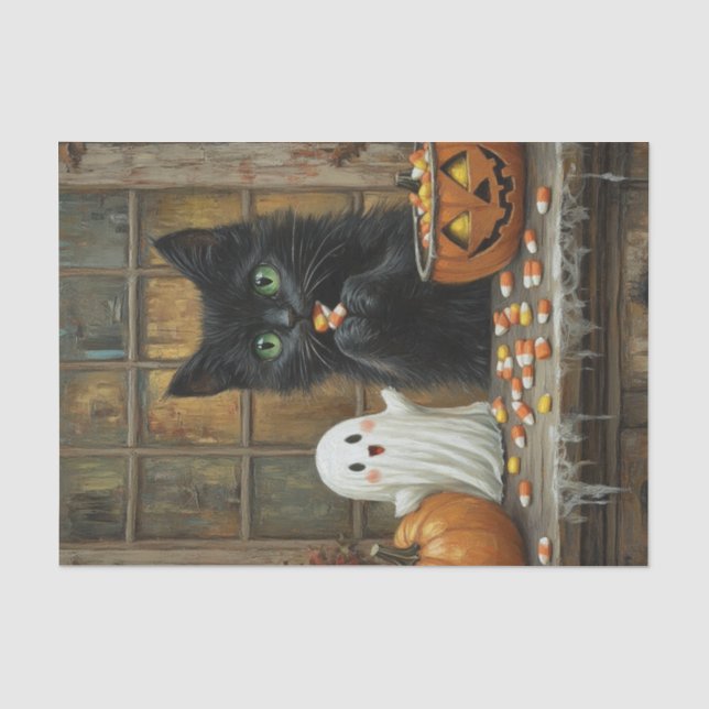 Papel De Seda Halloween Vibes3 (Frente )