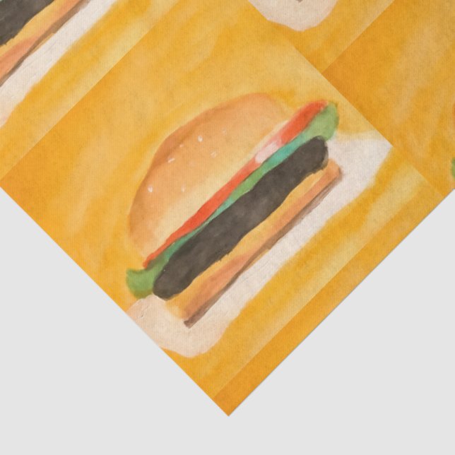 Papel De Seda Hamburger (Detalhes)