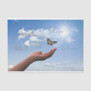Papel De Seda HAMbyWG - Borboleta na Mão