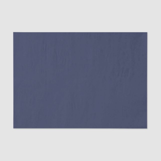 Papel De Seda HAMbyWG - Tecido presente - Azul muito Marinho (Frente )