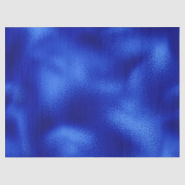 Papel de Seda Hanukkah em Folha de Azul Real (Frente )