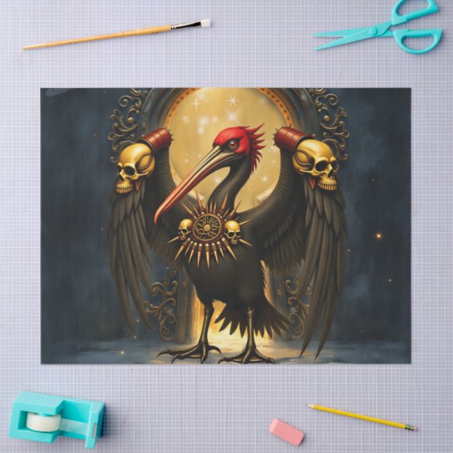 Papel De Seda Harbinger of the Golden Gate The Nocturnal Pelican (Arte )