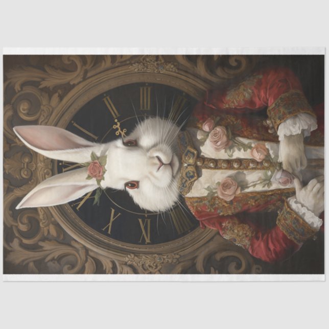 Papel De Seda Hare de Natal 2 (Frente )