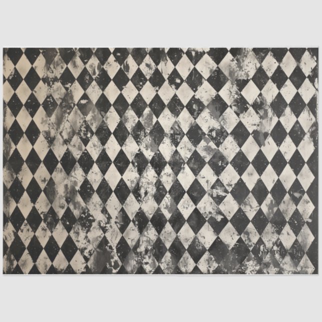 Papel De Seda Harlequin em dificuldades (Frente )