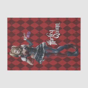 Papel De Seda Harley Quinn Com Felpudo