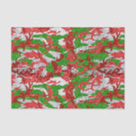 Papel De Seda Haus Do Padrão De Xmas De Prata De Camo<br><div class="desc">Veja o Haus do Camo Christmas Stocking Collections para as ideias mais radicais de presentes.</div>
