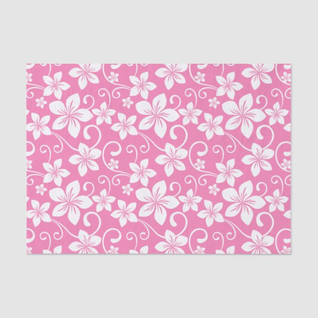 PAPEL DE SEDA HAWAII AZUL (PINCO DE BUBBLEGUM) (Frente )