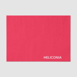 Papel De Seda Heliconia red color name