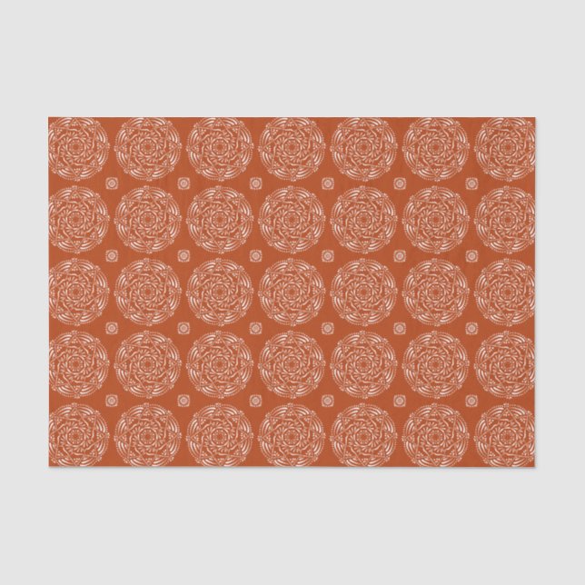 Papel De Seda Henna Mandala (Frente )