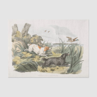 Papel De Seda Henry Alken | Cães de Caça na Caçada