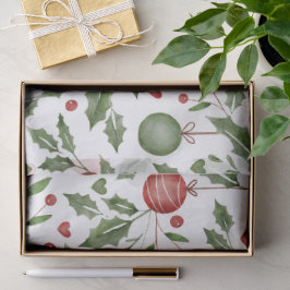 Papel De Seda Hera de Natal