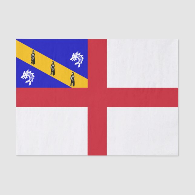 Papel De Seda Herm Flag (Frente )