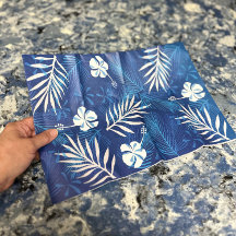 Hibisco de Folha Tropical Botânica do Havaí