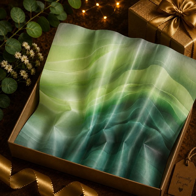 Papel De Seda Hino Verde em Movimento (Criador carregado)