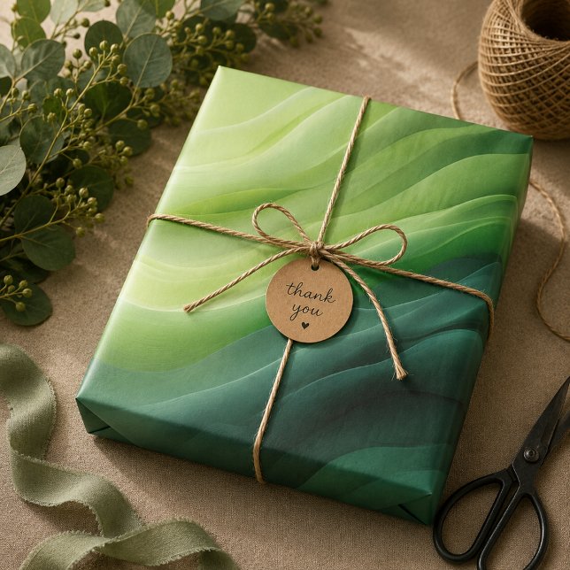 Papel De Seda Hino Verde em Movimento (Criador carregado)