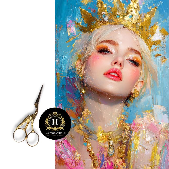 Papel De Seda História das mulheres Desnutação da Rainha Abstrat (Criador carregado)