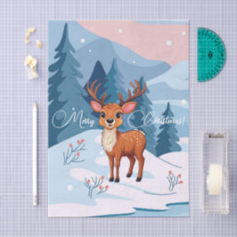Papel De Seda Ho-Ho-Ho! É uma Rena 