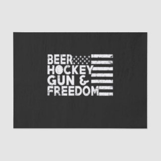 Papel De Seda Hockey Lover | Arma E Liberdade De Hóquei Em Cerve